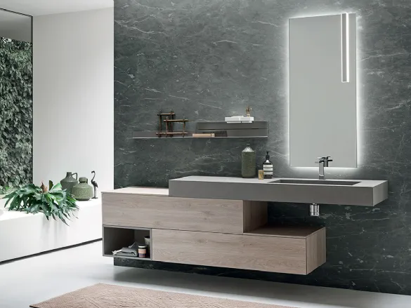 Mobile da Bagno Linea System 04 di Idealbagni
