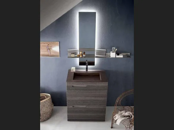 Mobile da Bagno Monolith Collection 02 di Idealbagni