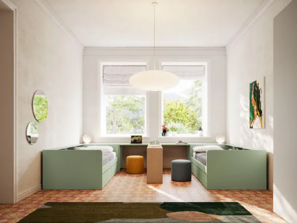 Cameretta Letto a Terra 09 di Mistral