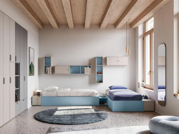 Cameretta Letto a Terra 15 di Mistral