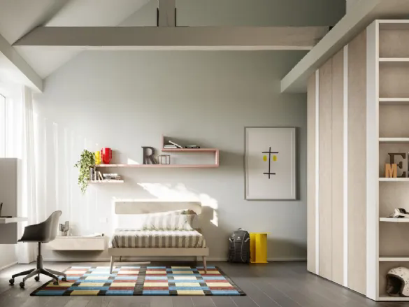 Cameretta Letto a Terra 18 di Mistral