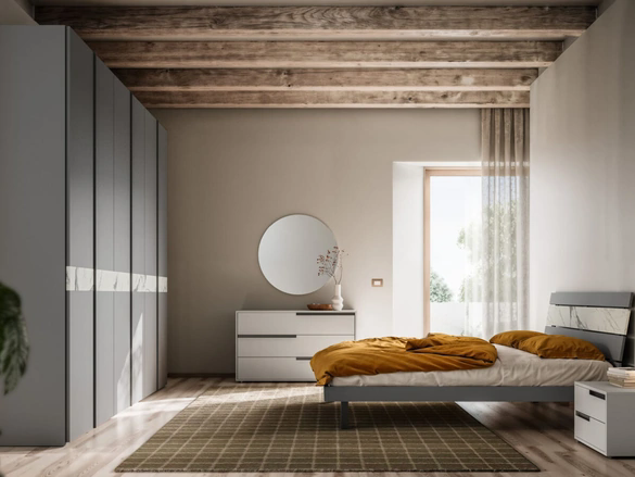 Letto con testiera Sogno Night 05 di Orme