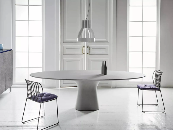 Tavolo Podium in cemento di Bontempi