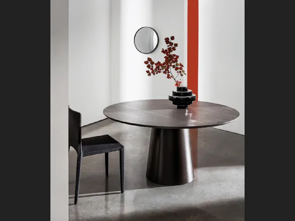 Tavolo rotondo Totem Wood di Sovet