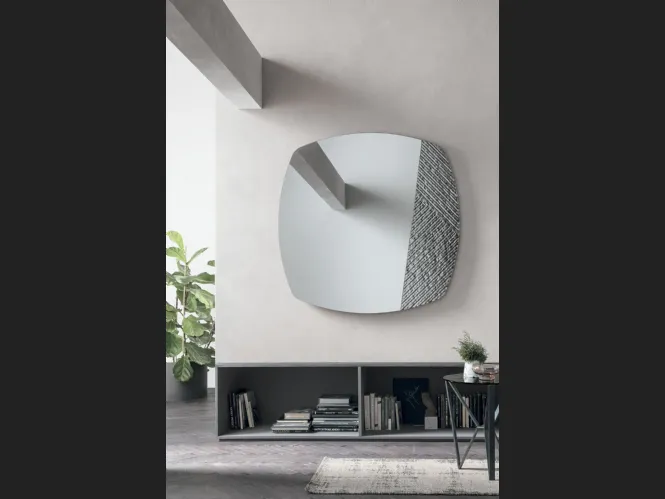 Specchio Iside in vetro fumé di Target Point
