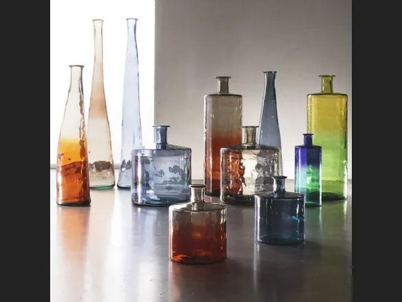Vaso Aurora Boreale in vetro riciclato di Adriani e Rossi