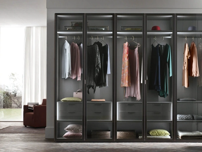 Armadio con anta battente Glax di Maronese