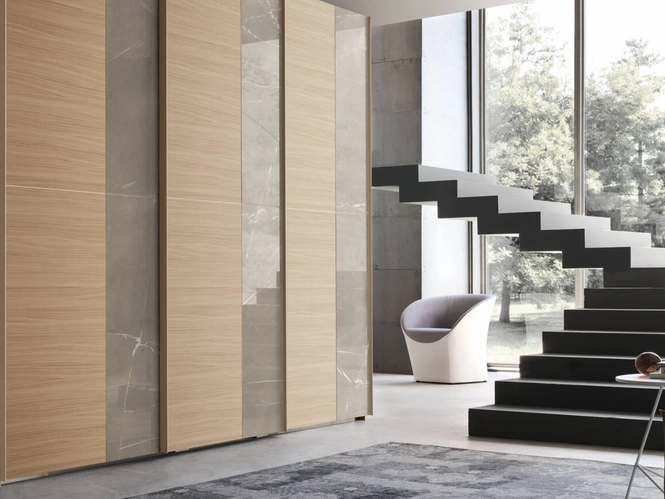 Armadio con anta scorrevole Zen di Maronese