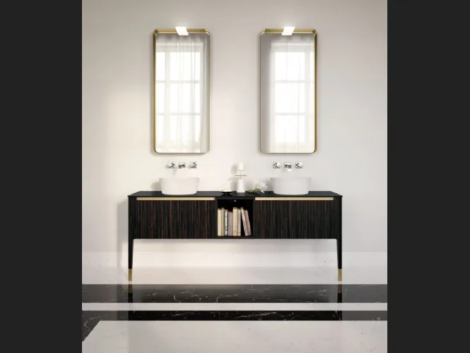 Mobile da Bagno a terra in essenza legno Art 03 di Puntotre
