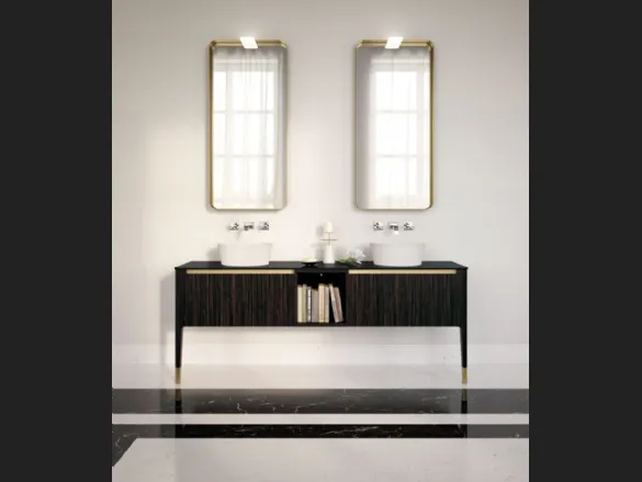 Mobile da Bagno a terra in essenza legno Art 03 di Puntotre