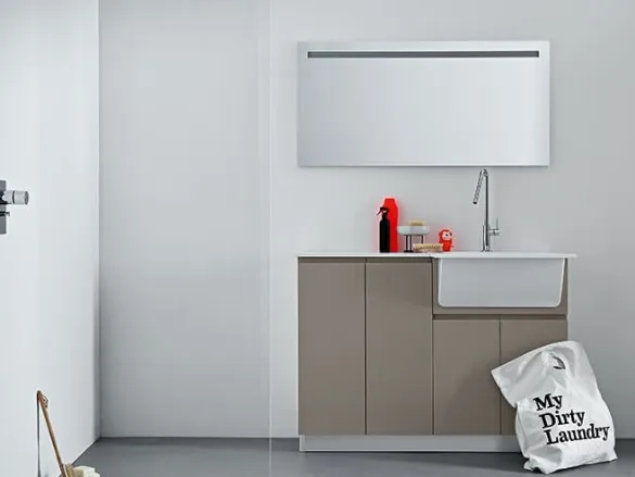 Mobile da Lavanderia in laccato opaco Idrobox 15 di Birex