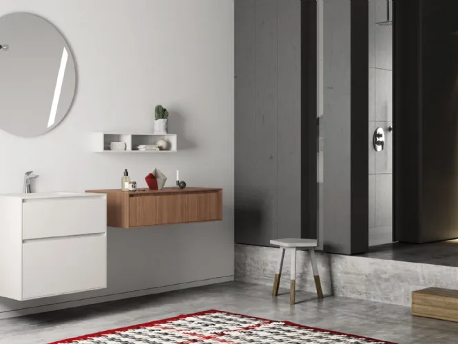 Mobile da Bagno LC Composizione 3 di Puntotre