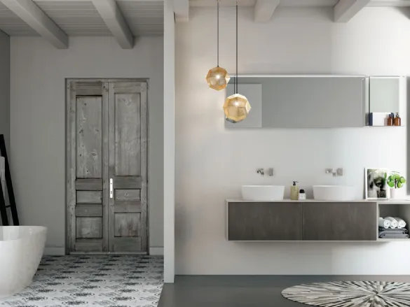 Mobile da Bagno LC Composizione 8 di Puntotre