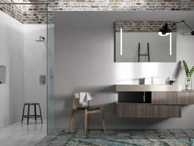 Mobile da Bagno News 1 News 2 Composizione 3 di Puntotre