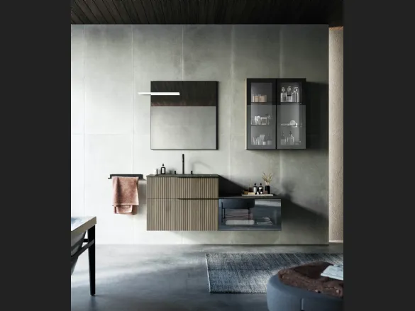 Mobile da Bagno Vertigo Composizione 3 di Puntotre