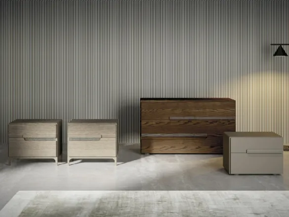 Gruppo Notte in legno Ariel Plus di Mobilgam
