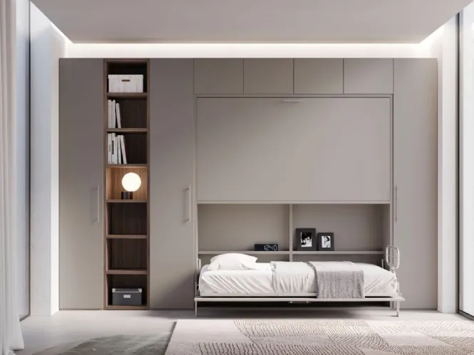Letto a scomparsa Nikai Doppio di Nardi Interni