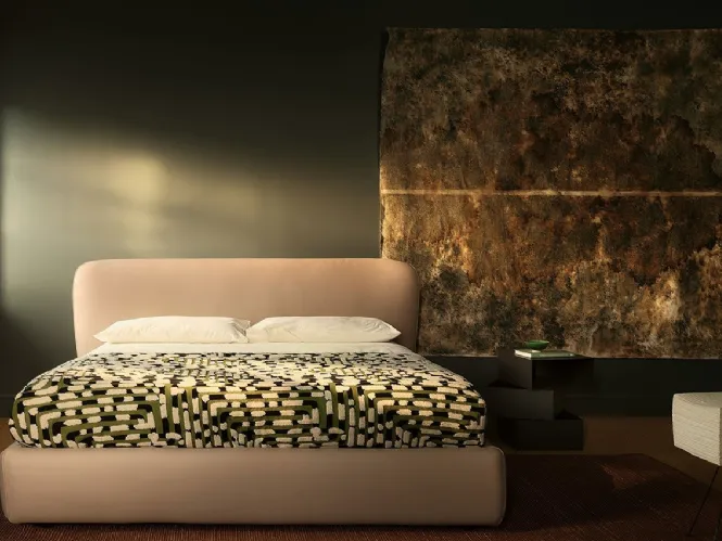 Letto imbottito Corolle di Bolzan Letti