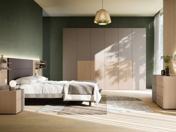 Letto matrimoniale Giako Basic 12 di Orme