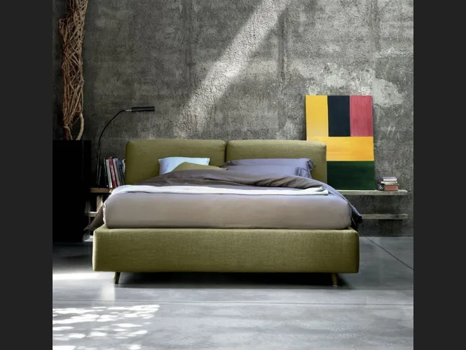 Letto Kuna con box contenitore di Bontempi Letti Design