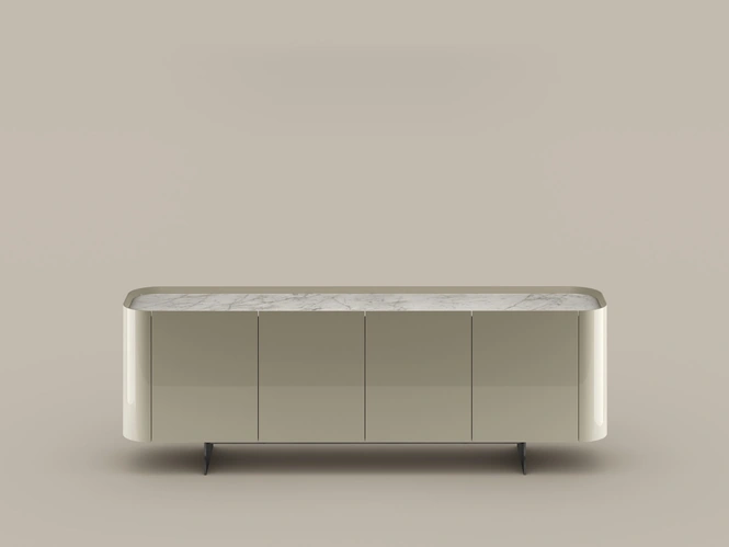 Madia in legno laccato lucido Arragan di Bonaldo