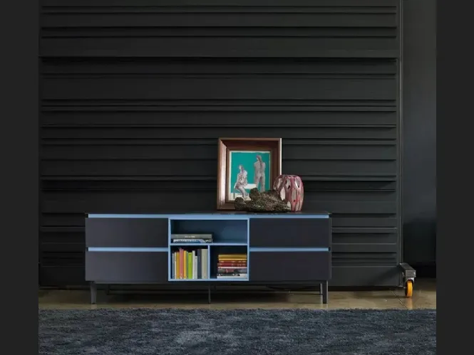 Madia Cosmopolitan Cristallo Blu di Bontempi