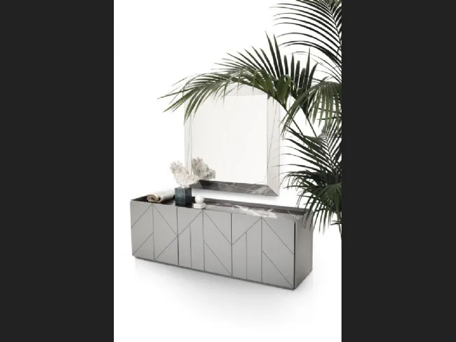 Madia Pica Legno Laccato Decorato 3 di Bontempi
