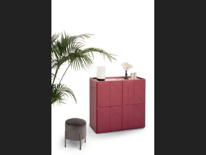 Madia Pica Legno Laccato Decorato 5 di Bontempi