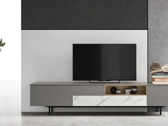 Mobile Porta Tv con piedini sm 2365 di Maronese