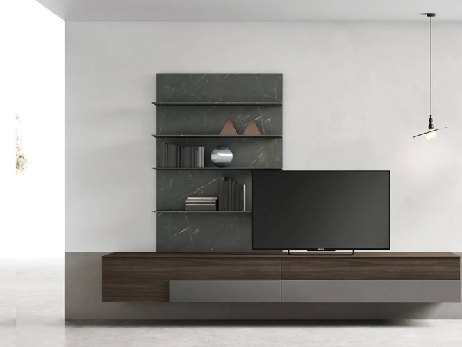 Mobile Porta Tv sospeso sm2361 di Maronese