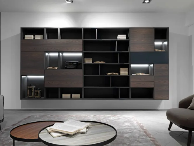 Mobile sospeso in legno Edis 20 di Fimar