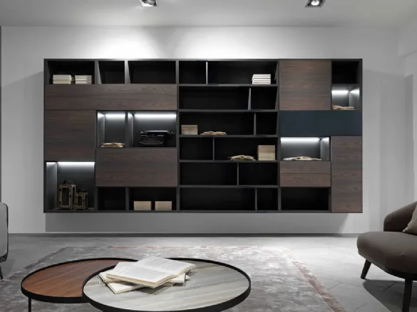 Mobile sospeso in legno Edis 20 di Fimar