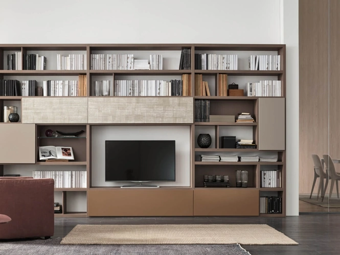 Parete Attrezzata Sistema Spalla Comp SA2210 di Maronese