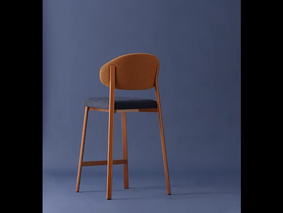 Sgabello Beba Curvy di Pointhouse