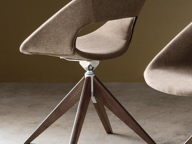 Sedia imbottita Diva di Maronese