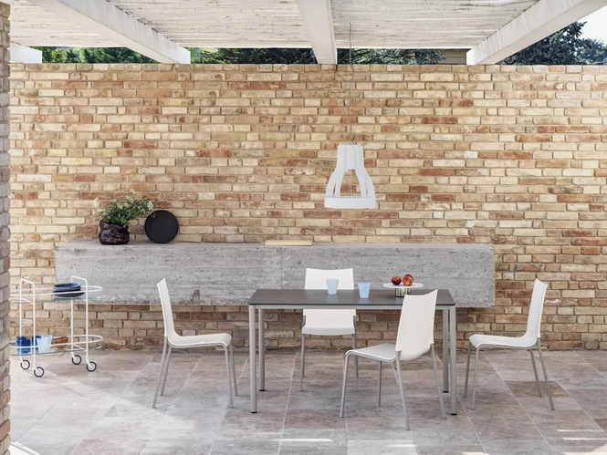 Sedia impilabile Eva di Bontempi