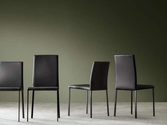 Sedia Giulia in ecopelle di Maronese