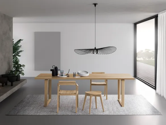 Tavolo Double in Rovere massello di Devina Nais