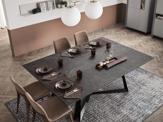 Tavolo con allunghe Poker di Maronese