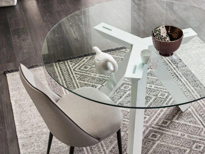 Tavolo rotondo Run di Maronese