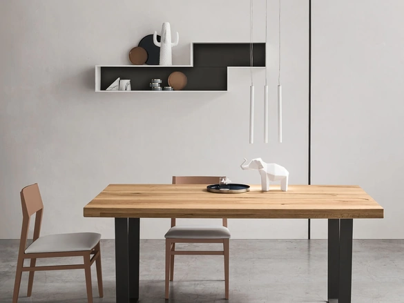 Tavolo Strong in legno massiccio di Maronese