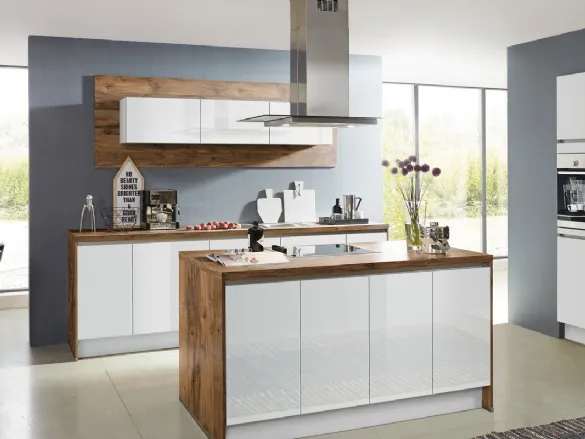 Cucina Moderna con isola Focus 470 di Nobilia