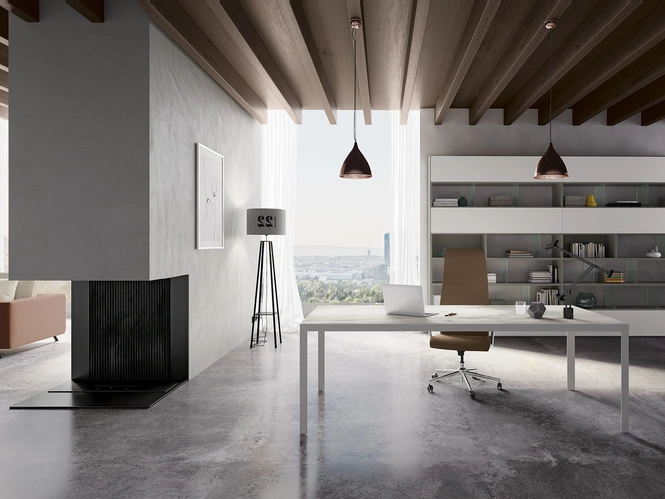 Scrivania Direzionale D1 Executive 02 di Colombini Office