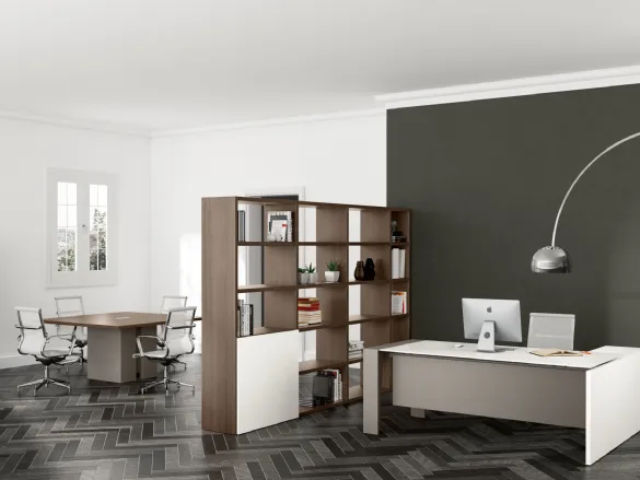 Scrivania Direzionale GO 06 in laccato opaco di Colombini Office