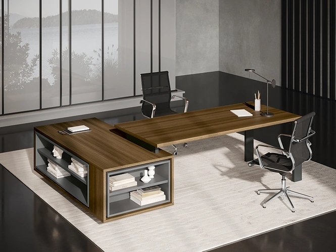 Scrivania Direzionale Go Steel Melaminico di Colombini Office