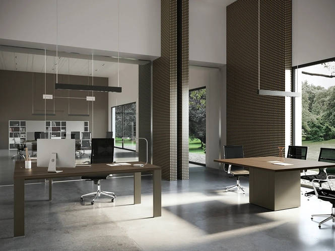 Scrivania Direzionale Go Steel Melaminico di Colombini Office