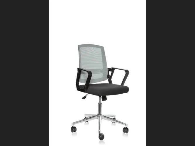Sedia operativa 15 con schienale in tessuto traspirante e sedile imbottito di Colombini Office