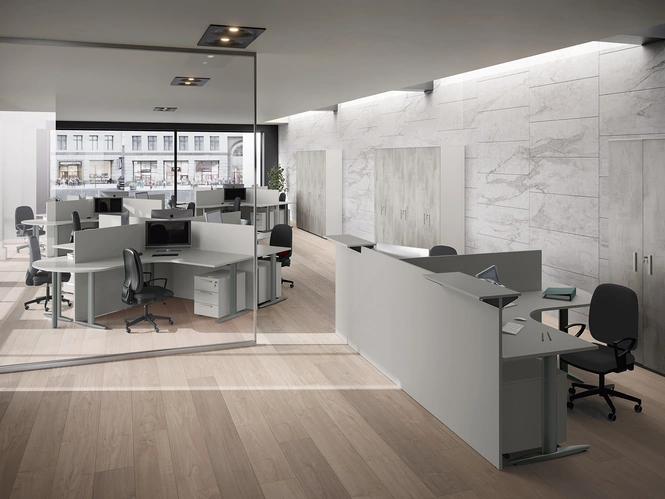 Scrivania Operativa Teko Smart di Colombini Office